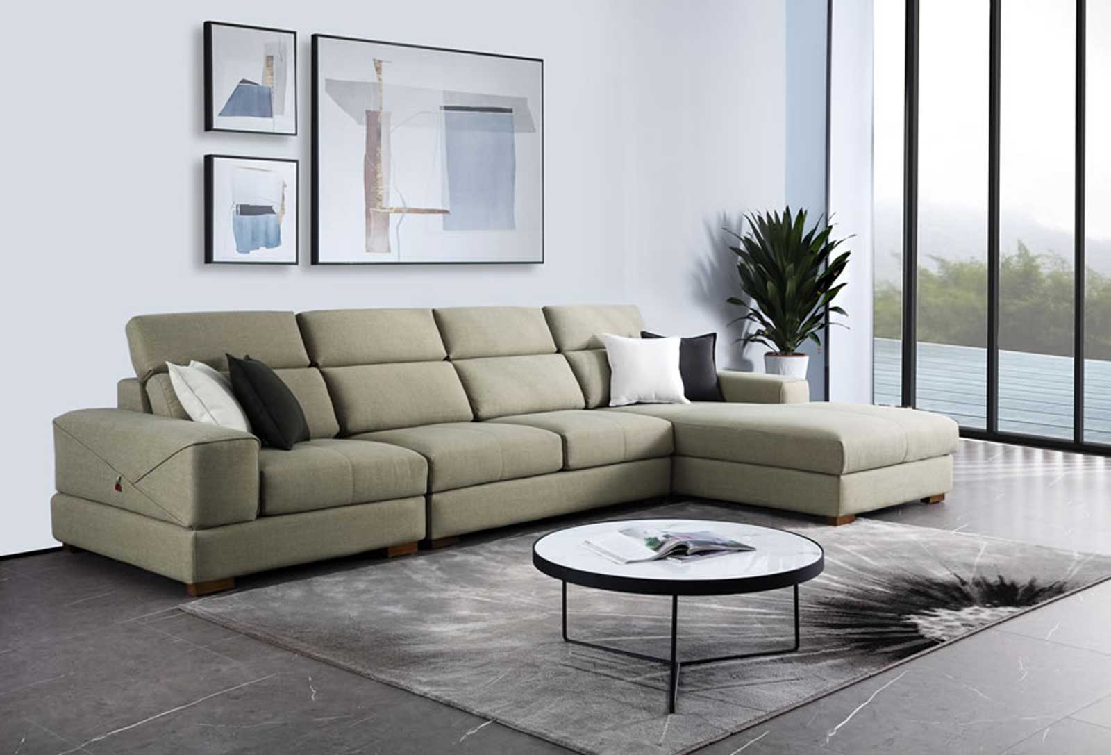 極簡沙發-客廳沙發布局，彰顯家(jiā)居品味